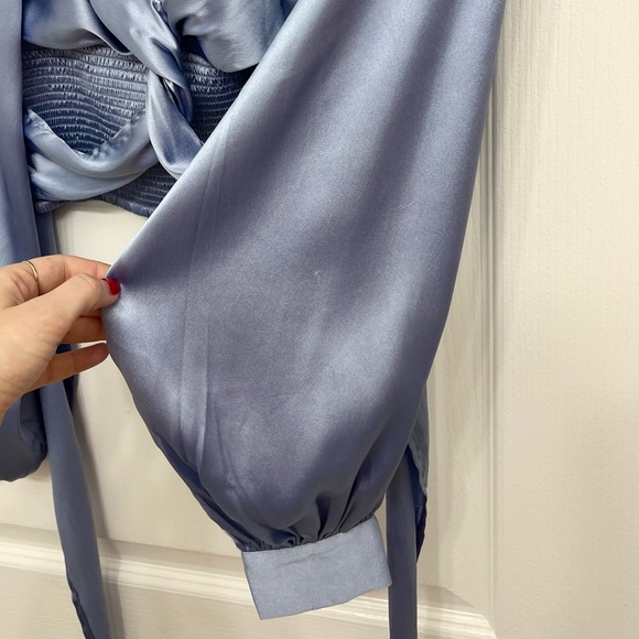 UO Maya Smocked Tie-Back Top - Picture 9 of 11